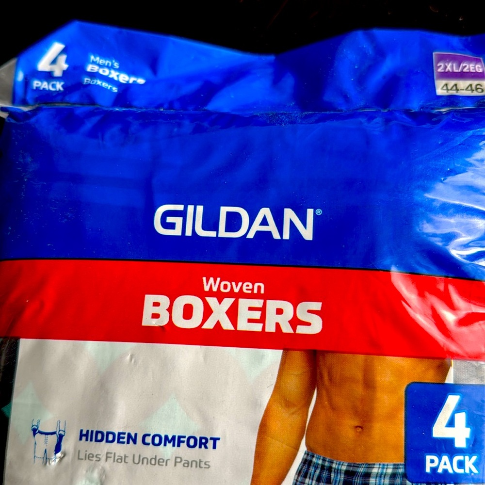 1pack of 4 boxers brand new ready to go